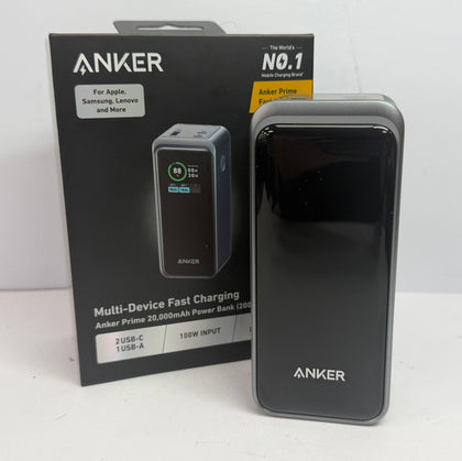 Anker Prime Power Bank 20000mAh Portable 200W Output Smart Digital Display