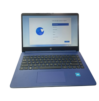 HP LAPTOP WIN11,N4120 1.10GHZ DUAL CORE, 128GBSSD