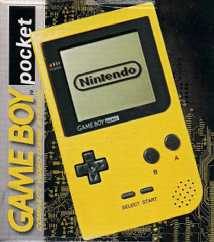 Game Boy Pocket Console Yellow