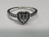 SILVER 925 PANDORA HEART RING SIZE O 1/2 PRESTON STORE