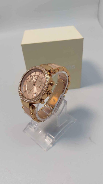 Michael Kors MK5896 Parker 39mm Ladies Watch - Rose Gold With 2x Links **UNWORN**