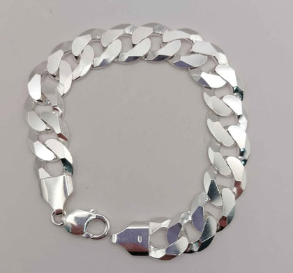 *BRAND NEW* 925 silver bracelet Curb Style 47.1g 8