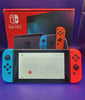 Switch Console, 32GB HAC-001-01 + Neon Red/Blue Joy-Con, Boxed With All Accessories