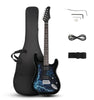 Glarry Electric Guitar Full Size Black