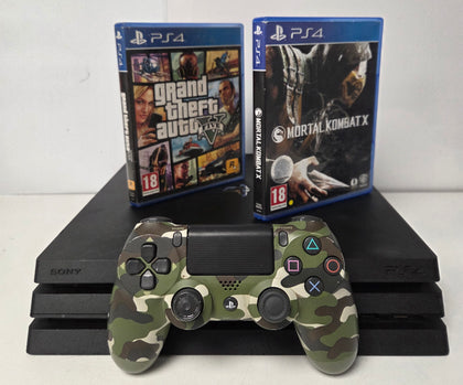 Sony Playstation 4 Pro 1TB Console & 2 Games
