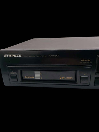 Pioneer PD-M603 Vintage Multi-Play Comapct 6 Disc Player - Black - Unboxed