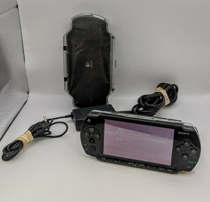 PSP Original Console, Black, Unboxed, W/  Carry Case
