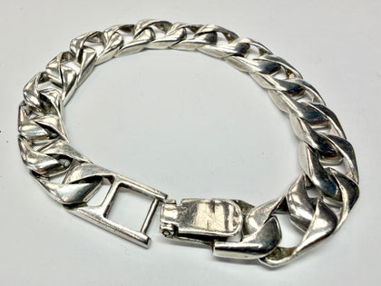 925 Silver Cuban Curb Link 8
