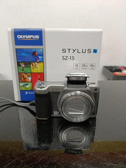 Olympus Stylus Sz-15 Digital Camera - With Box - Great Yarmouth