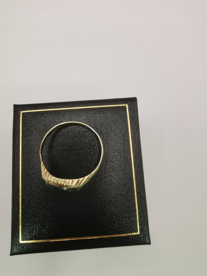 3.25G 9CT Gold Ring(375) Hallmarked and Tested Size V