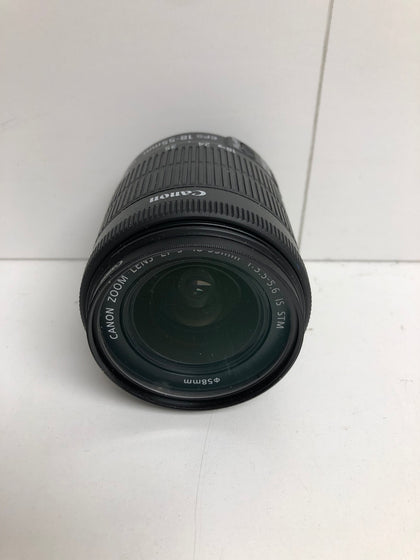 Canon EF-S 18-55mm f/3.5-5.6 IS Black Lens