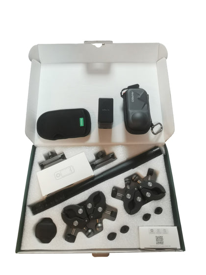 AKASO 360 Camera Motorcycle Combo, 360° Action Camera - 4 x Batteries, Extra Akaso Camera Case **BOXED LIKE NEW CONDITION**