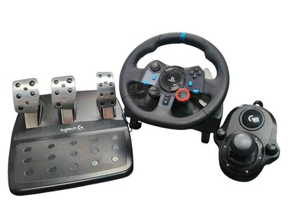 Logitech G29 Driving Force Gaming Racing Wheel,Pedals And Gear Stick, PC And PS3/4/5 Compatible