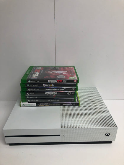 Xbox One S Console, 500GB, With Games No Pad