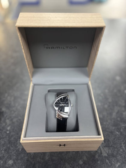 Hamilton Ventura H244112 Elvis Presley Black Quartz Men's Wrist Watch
