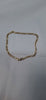 9CT Yellow Gold 3-in-1 Figaro Bracelet - 5.14 Grams - 9" Long