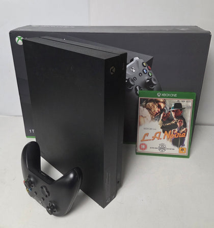 Microsoft Xbox One X 1TB Console & 1 Game