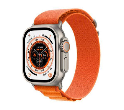 Apple Watch Ultra 2 Cellular 49mm Titanium Orange Alpine Loop – Pristine