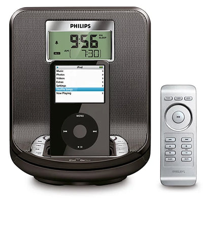 Philips AJ300DB/0 Docking Entertainment System and Alarm Clock 