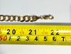 9ct yellow gold curb chain 22"