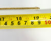 18ct yellow gold franco necklace 19"