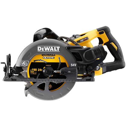 **Sale** DeWalt DCS577 54V Xr FlexVolt Circular Saw High Torque 190mm Brushless + 9.0ah XR Flex volt battery.