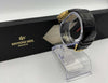 RAYMOND WEIL GENEVE 18K GOLD PLATED MENS DATE WATCH, MODEL 9124-2, NEW BATTERY
