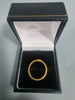 18CT GOLD RING 750 4.0G Size O