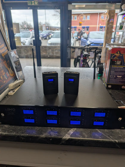 IMG Stageline TXS-686 Professional 8-Channel Wireless Receiver