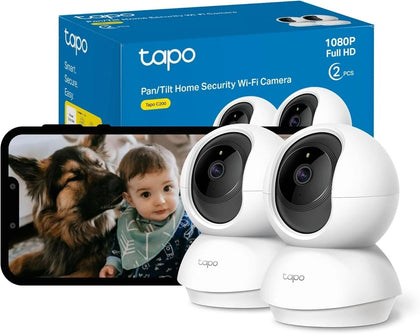 TP-Link Pan/Tilt Home Security Wi-Fi Camera Tapo C210P2