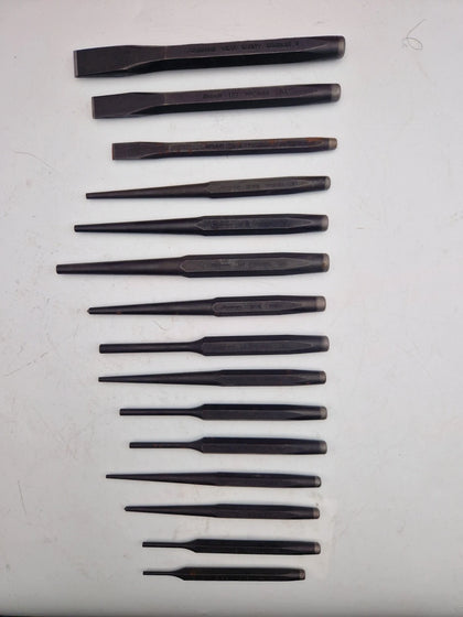 Snap-on PPC715BK 16-Piece Punch & Chisel Set – Carry Bag