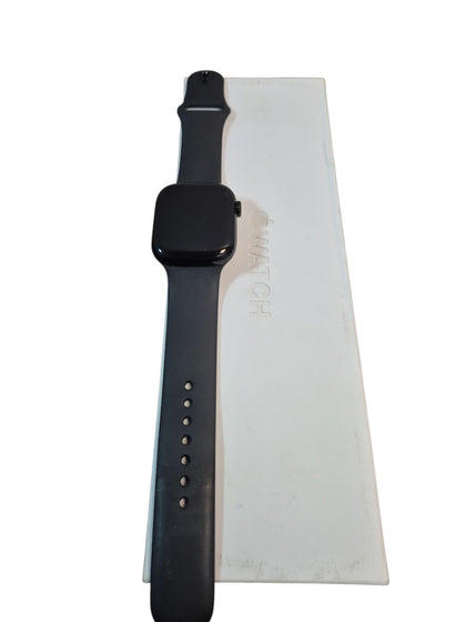 Apple Watch Series 10 - 42mm - GPS - Jet Black Aluminium Case - Black Sport Band