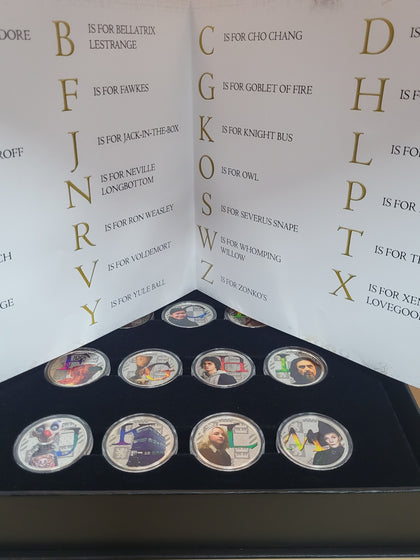 ** SALE** Harry Pottter Comemorative Coins Collection  - Wizarding World