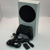 Xbox Series S Console, 512GB, White with Official Black Series Controller.