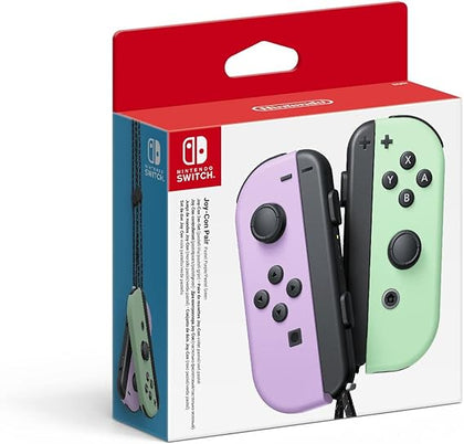 Nintendo Switch Joy Cons Pastel Purple & Pastel Green **Boxed**