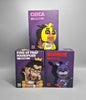 Five Nights At Freddys Figure Set - Chica, Bonnie And Markiplier (Have been opened)