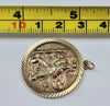 9ct Gold Large St Christopher