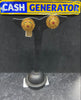 22ct Gold Round Earrings, 11.42g