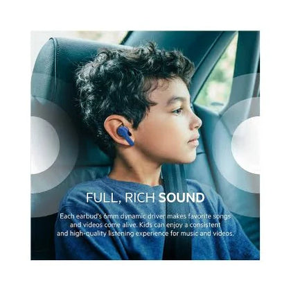 Belkin SoundForm Nano Kids True Wireless Bluetooth Earbuds