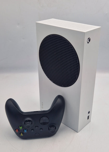 Microsoft Xbox Series S 512GB Console with black controller with all leads UNBOXED