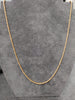 9ct Yellow Gold Twisted Wheat Chain