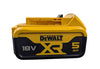 DeWalt DCG405N 18v XR 125mm Brushless Angle Grinder W/ 18V 5.0Ah Battery