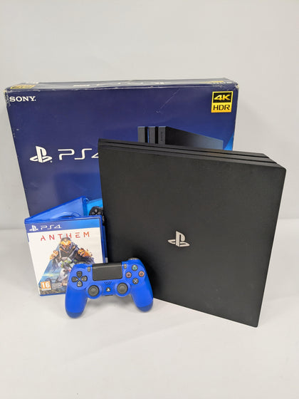 Playstation 4 Pro 1TB Console - Black Anthem Package