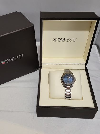 TAG HEUER Quartz Watch AQUARACER Ladies Blue WBD1312
