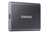 Samsung T7 Portable SSD - 2 TB - USB 3.2 Gen.2 External SSD Titanium Grey (MU-PC2T0T)