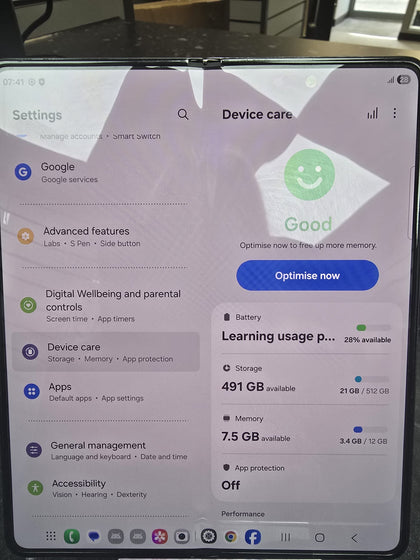 Galaxy Z Fold5 512GB - Black - Unlocked