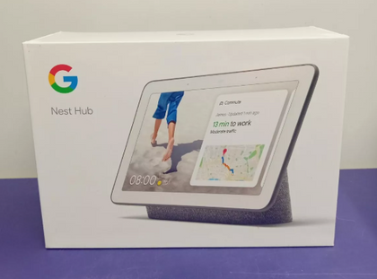 **SEALED** Google Nest HUB **Charcoal Grey + Black**