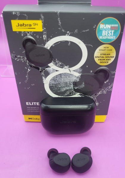 Jabra Elite 8 Active TWS In-Ear Earbuds - Black. Boxed