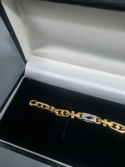 9CT GOLD B/LET 375 14.2G 7'' IN LENGTH