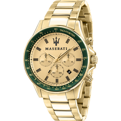 Maserati Sfida R8873640005 Watch Chrono, Date. ***Boxed, With Card & Links***